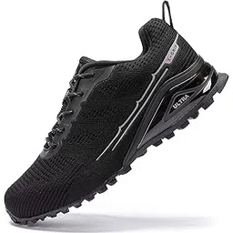 Men's Trail Running Shoes Casual Lightweight Outdoor Sport Sneakers Workout Walking Shoes