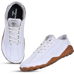 Barefoot Shoes for Men, Lightweight & Superior Grip, Running & Training Shoes with Soft Sole & Wide Toe, Anti-Slip Grip, Everyday Wear for Gym, Jogging & Yoga (White)