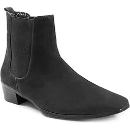 Men's 2 Inch Height Increasing Casual Chelsea Boots