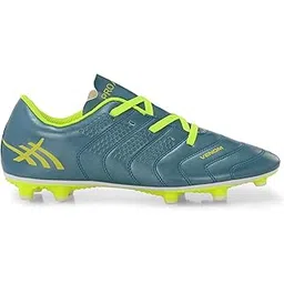 Football Shoes with Rubber Studs - Ideal for Hard & Artificial Turf Surfaces | Lightweight Comfort & Better Control | Perfect for Sports & Soccer | Men, Women, Unisex | Yellow, White, Blue
