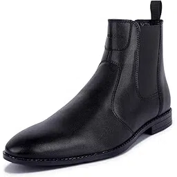 Men's Chelsea Boots | Handcrafted | High Ankle Boot| Comfortable Formal Office & Casual Wear Shoes | Dual Tone Patina Finish LSRGCL