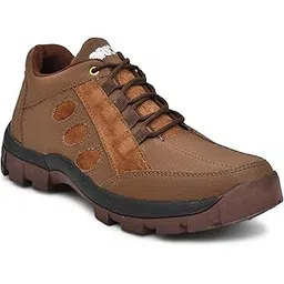 All Type hikking Trekking Climbing Mountain Adventure Festive Shoes (Brown 1, 6)