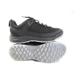 CTR - Trekking Waterproof Lightweight Shoes Anti-Skid Hiking, Sahyadri Mountain Boots for Men and Women in Action Sherpa-1 (Black)