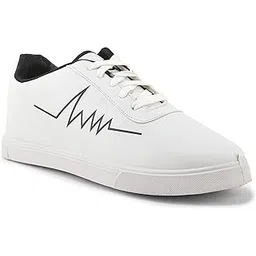 White Casual Sneakers Shoes for Men | Stylish and Comfortable| Shoes