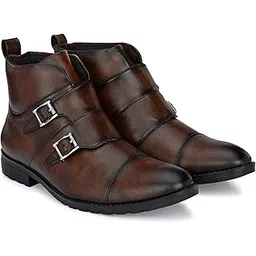 Royal Look Monk Strap Shoes For Men ll Casual Shoes For Men ll Latest Formal Boots for Men Boots For Men