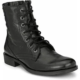 Men's Leather Lace-Up Ankle Boots with Zip Closure - Stylish and Durable Footwear for Modern Men