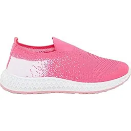Womens Textured Walking Shoes with Slip-on Styling Walking Shoes