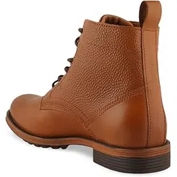 Men Tan Brown Solid Formal Boots