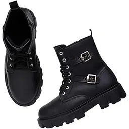 Trendy Lightweight Comfortable Alluring Boots Extra Cushion Inner Sole Casual Shoes for Womens and Girls