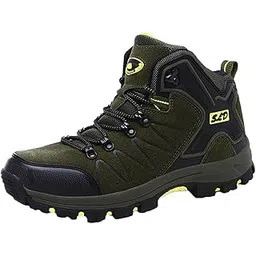 Club Bollywood® Mens Casual Mid Waterproof Walking Hiking Trail Boots Shoes 35 Green|Clothing, Shoes & Accessories | Men's Shoes |Boots|1 Pair Shoes