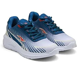 Toofan-10 Men's Lightweight Running Shoes | Breathable Knit Mesh | Cloud Memory Foam Insole | Non-Slip TPR Grip Sole | Ideal for Walking, Gym, and Sports