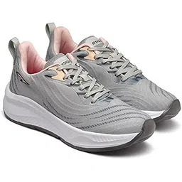 ASIAN Women's AIRWEAVE-02 Sports Running, Walking & Gym Shoes for Ladies with Lightweight Sole and Insole Memory Foam and Upper mesh for Comfort Lace-Up Shoes for Women's & Girl's