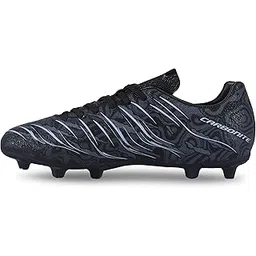 Nivia Carbonite 5.0, 6.0 Football Shoes for Men, Sports and Athletic Footwear with PVC Synthetic Leather Upper, Comfortable Football Shoes