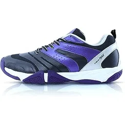 TNT Max Non Marking Badminton Shoe | Ideal for Indoor Games (Badminton, Tennis, Volleyball, Squash) | Lightweight | Maxi Grip | Hi-Comfy Badminton Shoe