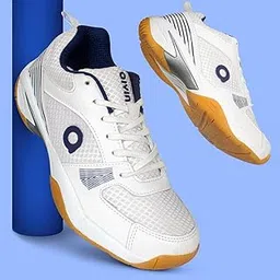 Attract Badminton Shoes | Badminton Shoes | Men Non Marking Shoes for Badminton | Anti Skid Breathable Sports Shoes