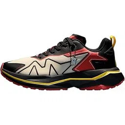 Raptors Men and Boys Lace Up Mesh and TPU Upper Low Top Streetwear Casual Sneakers