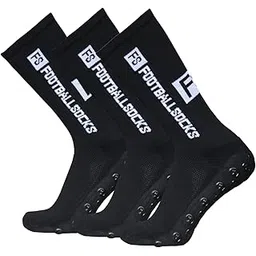 3 Pa s Sports So s Compr ion So s Athletic Sto ings Anti-slip Qui Dry Football Soccer So s For Football Basketball Ho ey Running Cycling Mountaineering Marathons