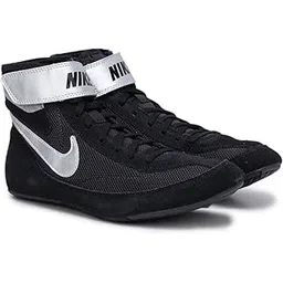 Men's SpeedSweep 7 Black Wrestling Shoes UK/India-8