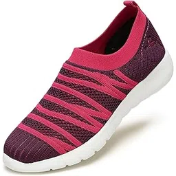 Women Lightweight Smart Casual Active Wear Slip-On Sneakers Athleisure Sports Shoes