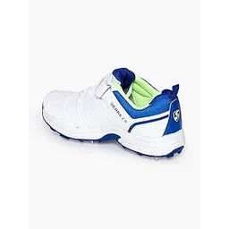 Shoe SG Sierra 2.0 WHT/Lime/R.Blue No.11 Cricket Shoes, 11 (WHT/Lime/R.Blue)