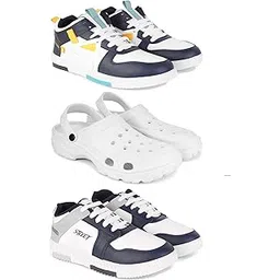 Men's Sports Shoes | Lightweight Stylish & Easy to Wear for Men'sGRT-(3-Combo)-1074-3122-1075