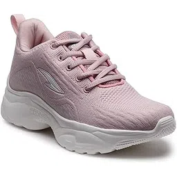 Women's SUPERFLY-02 Sports Running,Walking & Gym Shoes with Lightweight Soleflex Technology Extra Cushion Casual Lace-Up Shoes for Women's & Girl's