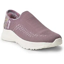 Leap7x Eazy Non-Lacing Running Shoes for Women with EVA Sole|Suitable for Walking, Gym, Outdoor & Jogging| Woven Outsole| Memory Foam Insole|Stylish, Comfortable & Durable|Sports Footwear