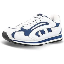 by Lakhnai Vardaan Pace081 Casual Outdoor White Shoes with Memory Foam & Firm Grip