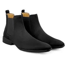 Men's Suede Material Latest Casual Chelsea Boots