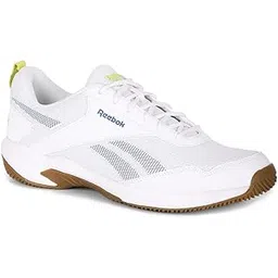 Reebok Men's Sports Shoe - Courtflex - Badminton Shoe - Indoor Non-Marking Shoe - Ideal for Indoor Sports