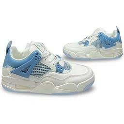 Athletic Sneakers, Mesh Design with Air Cushion, Basketball Style, Shoes for Women's