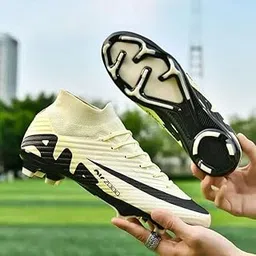 Ultralight Men's Soccer Cleats for Training & Matches - Non-Slip Outdoor Football Boots