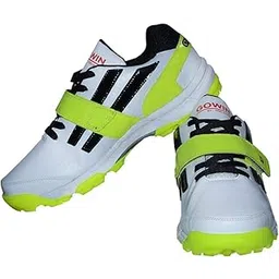 Men's White Pace Cricket Shoes - 6 UK