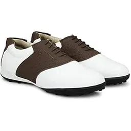 Golf Shoe | Light Weight | Waterproof | Black/Brown/Wht | Golf Shoe with LACE UP