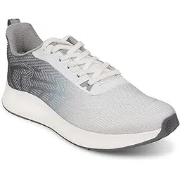 Leap7x FLYOD Sports Lacing Running Shoes for Men with TPR Sole | Suitable for Walking and Jogging | Comfortable Outsole | Lightweight Durable and Cushioned Footbed