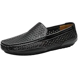 Men's Spring Shoes One-Step Slip-On Driving Shoes Lightweight Casual Loafers