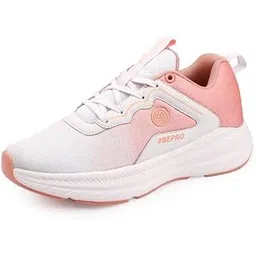Women Mesh Lace Up Running Shoes