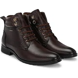 DUST-OFF Casual Mid-Ankle Synthetic leather Boots For Men Boots For Men