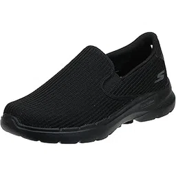 Mens Go Walk 6 - Anaglyph Slip On Walking Shoes