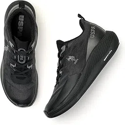Men Lace Up Running Shoes