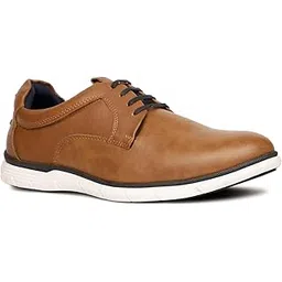 Mens Kevin Laceup Sneakers, Tan,