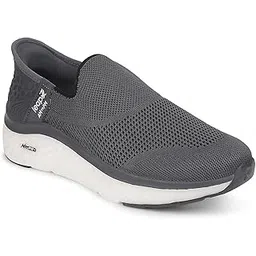 Leap7x NITRUN-13 Sports Non Lacing Walking Shoes for Men with TPR Sole | Suitable for Running and Jogging | Comfortable Outsole | Lightweight Durable and Cushioned Footbed