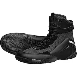 Talon Boxing Shoes for Men and Women Lace Up Lightweight Mid High Top