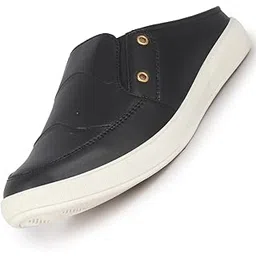 Girls Back Open Slip On Shoes for Casual Outfit|| Lightweight and Comfort with TPR Sole Flexiblity | Ideal for Walking, Daily Use & Travel