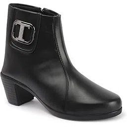 Trendy Stylish Women's Boots: High Heel Ankle Boots for Outdoor, Office & Party – Brown, Beige & Black Options