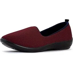 Maroon Women Casual Shoe | Slip On | Sneaker