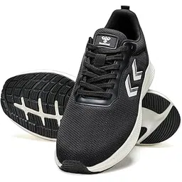 hummel Ultralite Lace Up Sports Shoes for Men with Lightweight TPR Sole Comfortable Breathable and Slip Resitant Ideal for Running Walking Gym Trekking Hiking