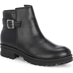 Women's Classic Heel New Ankle Boots Fashion Round Toe Boot