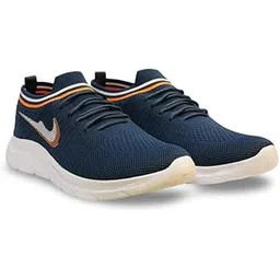 Trendy Men's Walking Shoes | & Comfortable Sports Sneakers | Breathable Mesh Upper, Cushioned Insole & Durable EVA Sole | Ideal for Running, Gym & Casual Wear | Sizes 6-11