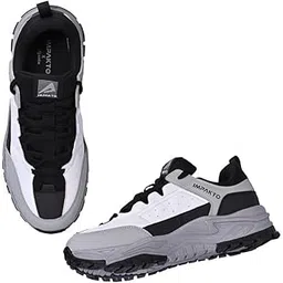 Outdoor Shoes for Men| Hiking & Trekking Shoes | Lightweight & Trail-Ready | Cushioned Midsole| Rugged Traction | All-Terrain Comfort for Casual Outfits